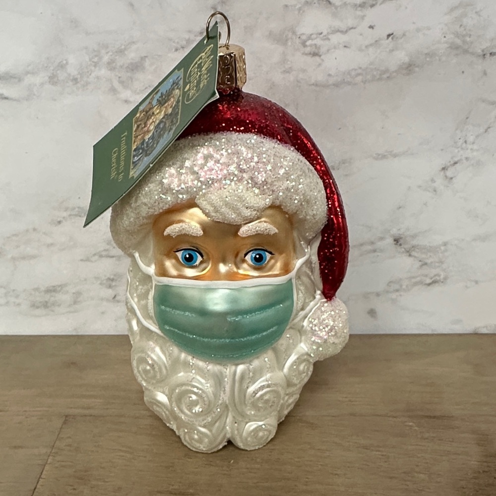 Santa Christmas Ornament Doctor Santa